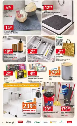 E.Leclerc Kosz softex cube 15 l Curver oferta