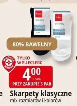 E.Leclerc Skarpety damskie Tissaia oferta