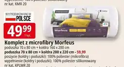 E.Leclerc Komplet z microfibry morfeus 200 x 220 cm + poduszka 70 80 Amw oferta