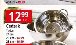 E.Leclerc Cedzak głęboki 28 cm Tadar oferta