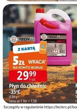E.Leclerc Płyn do chłodnic -35c Tech9 oferta