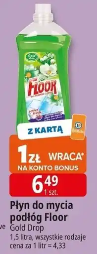 E.Leclerc Płyn uniwersalny wiosna Gold Drop Floor oferta