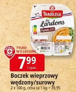 E.Leclerc Boczek krojony Wiodąca Marka Tradilege oferta