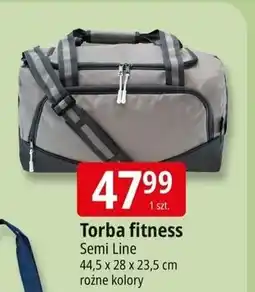E.Leclerc Torba fitness 44.5 x 28 23.5 cm Semi Line oferta