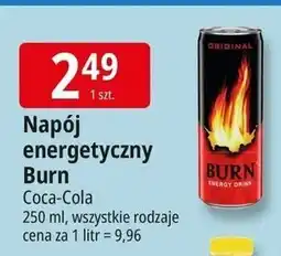 E.Leclerc Napój original Burn oferta