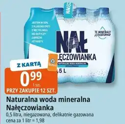 E.Leclerc Woda delikatnie gazowana Nałęczowianka oferta