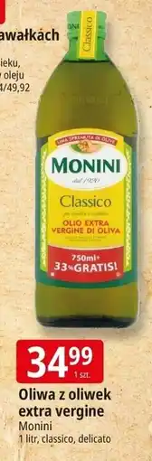 E.Leclerc Oliwa z oliwek extra vergine Monini Classico oferta
