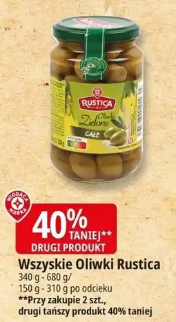 E.Leclerc Oliwki zielone bez pestek Wiodąca Marka Rustica oferta