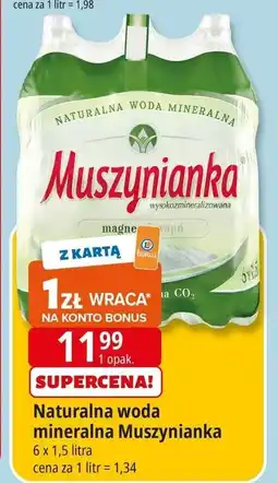 E.Leclerc Woda lekko gazowana Muszynianka oferta