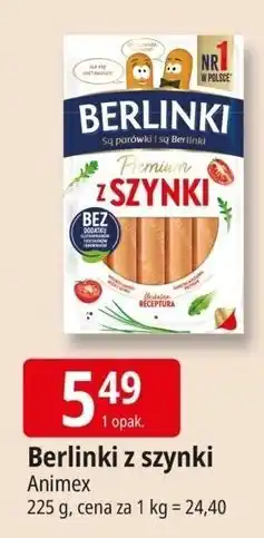 E.Leclerc Parówki z szynki Morliny Berlinki Premium oferta