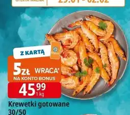 E.Leclerc Krewetki gotowane 30/50 oferta