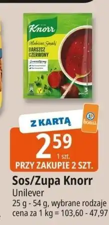 E.Leclerc Barszcz czerwony Knorr Ulubione Smaki oferta