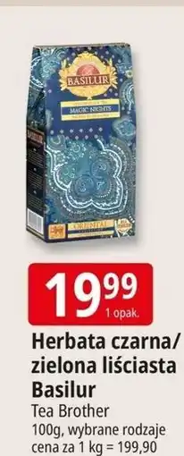E.Leclerc Herbata magic nights Basilur oferta