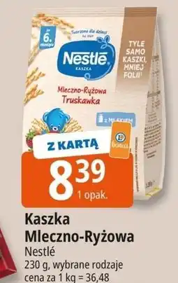 E.Leclerc Kaszka mleczno-ryżowa truskawka Nestle oferta
