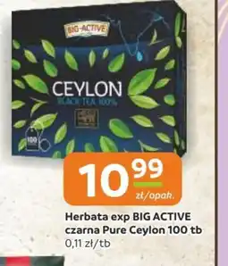 Gama BIG ACTIVE Herbata Pure Ceylon oferta