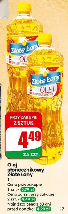 Dino Olej słonecznikowy Złote Łany oferta