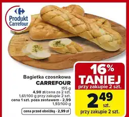 Carrefour Market Bagietka czosnkowa CARREFOUR oferta