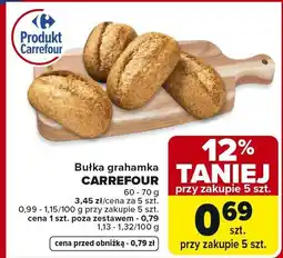 Carrefour Bułka grahamka CARREFOUR oferta