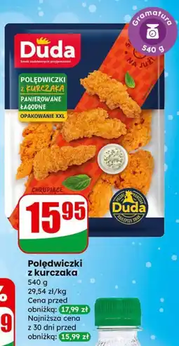 Dino Polędwiczki z kurczaka Duda panierowane łagodne oferta