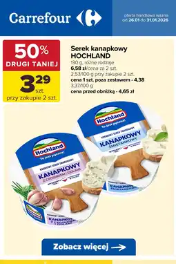 Carrefour Ser żółty różne rodzaje oferta