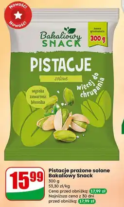 Dino Pistacje prażone solone Bakaliowy Snack oferta
