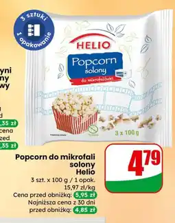 Dino Popcorn do mikrofali solony Helio oferta