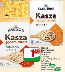 Dino Kasza jęczmienna Kuchnia Smaku oferta