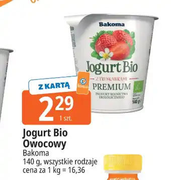 Jogurt bio Bakoma