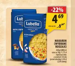Arhelan Makaron Lubella oferta