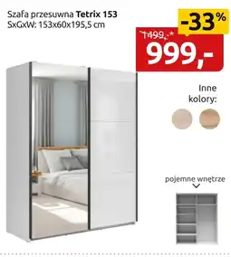 Black Red White Szafa przesuwna Tetrix oferta