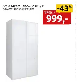 Black Red White Szafa Azteca trio oferta