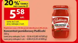 Auchan Koncentrat pomidorowy Pudliszki oferta