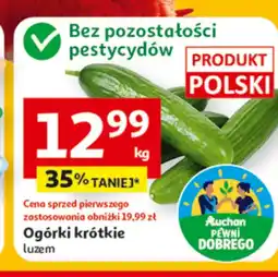 Auchan Ogórki Polski oferta