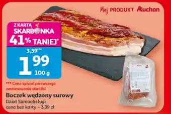 Auchan Boczek surowy oferta