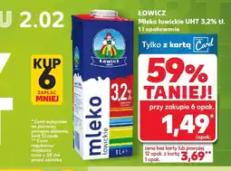 Kaufland Mleko Łowickie oferta
