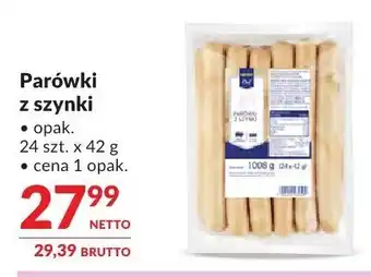 Parówki z szynki