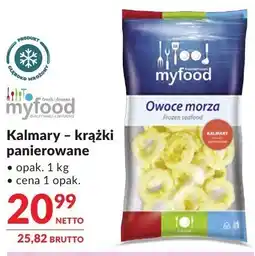 Makro Kalmary krążki panierowane myfood oferta