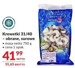 Makro Krewetki 31/40 obrane surowe oferta