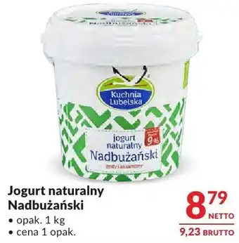 Makro Jogurt naturalny Nadbużański oferta