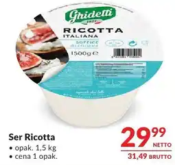 Makro Ser Ricotta Gridemi oferta