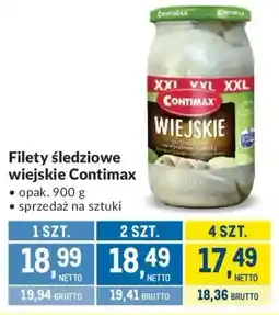 Makro Filety śledziowe wiejskie Contimax oferta
