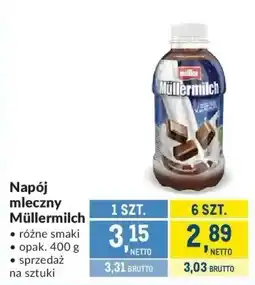 Makro Napój mleczny Müllermilch różne smaki oferta