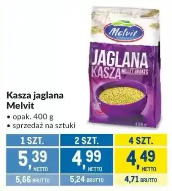 Makro Kasza jaglana Melvit oferta