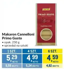 Makro Makaron Cannelloni Primo Gusto oferta