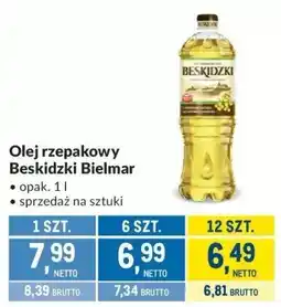Makro Olej rzepakowy Beskidzki Bielmar oferta