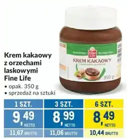 Makro Krem kakaowy z orzechami laskowymi Fine Life oferta