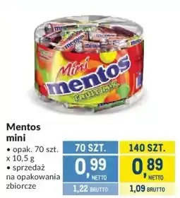 Makro Mentos mini oferta