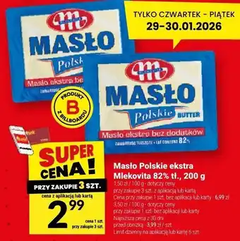 Masło Polskie ekstra Mlekovita 82%