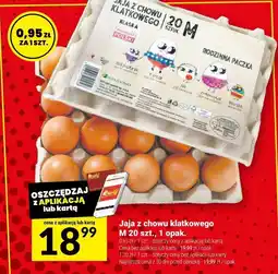 Twój Market Jaja z chowu klatkowego M 20 szt., 1 opak oferta