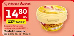 Auchan Masło klarowane oferta
